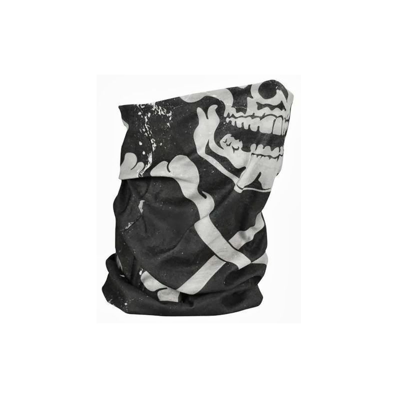 Multifunkční šátek na moto Zanhead Skull Xbones