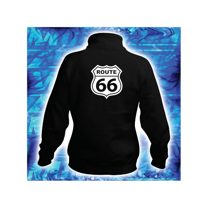 Dámska mikina s motívom Route 66 vypredaj výpredaj