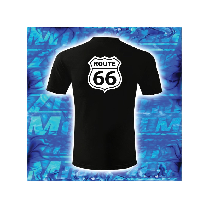 Tričko s motívom Route 66