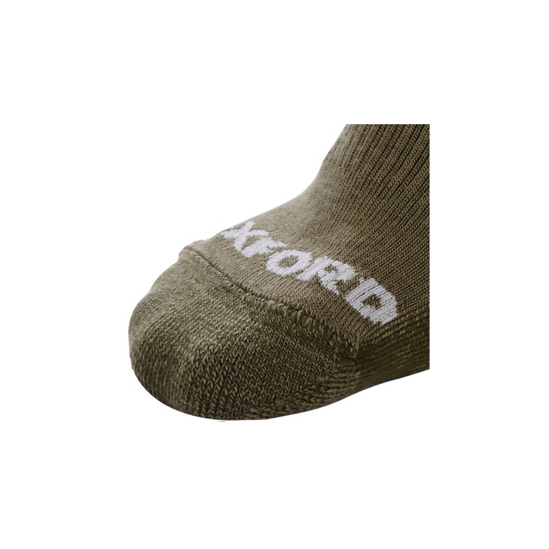Ponožky Oxford Merino khaki zelené