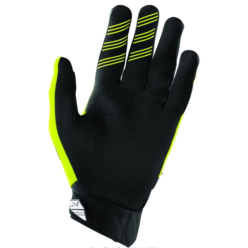 Detské rukavice Shot Devo Storm čierno-bielo-fluo žlté výpredaj