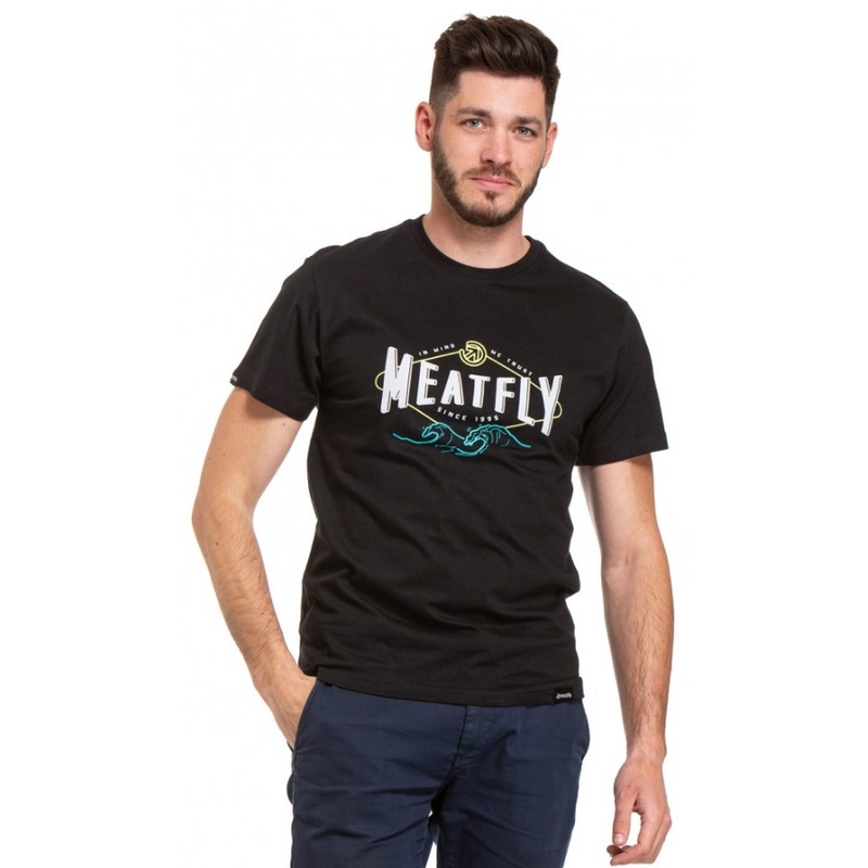 Triko Meatfly Windy černé