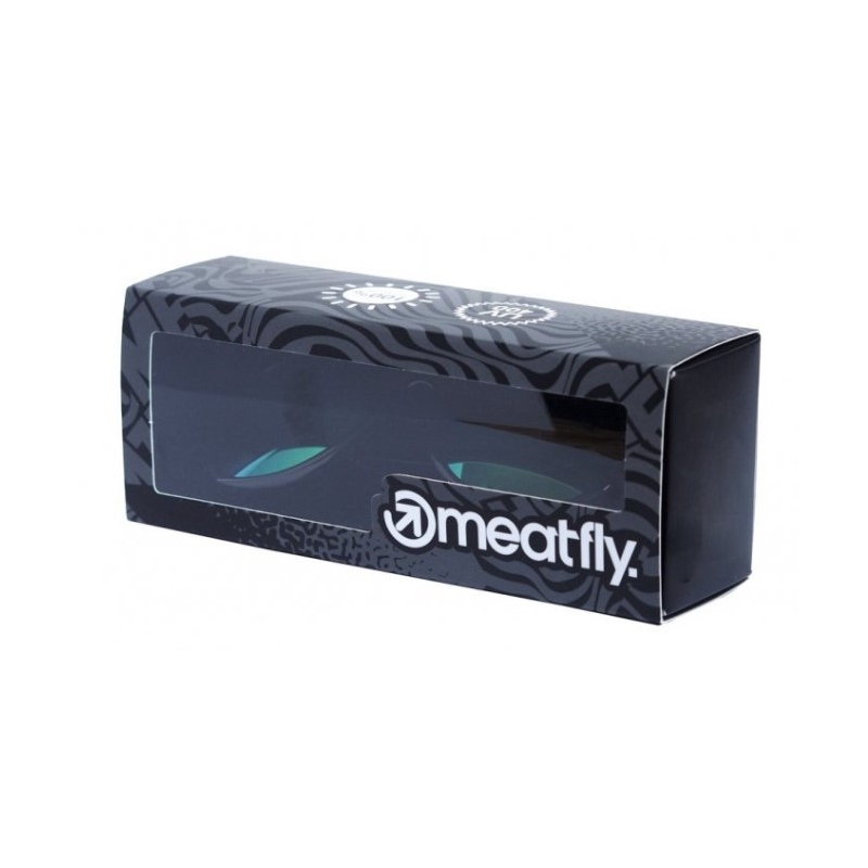 Okuliare Meatfly Trigger čierno-zelené