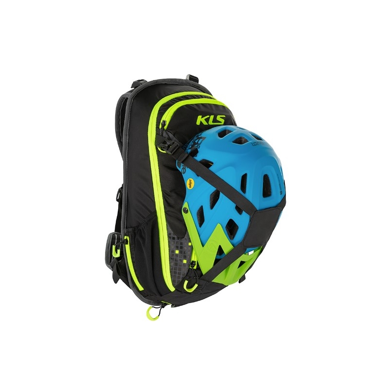 Cyklo ruksak KELLYS Lane 10 l čierno-fluo žltý výpredaj