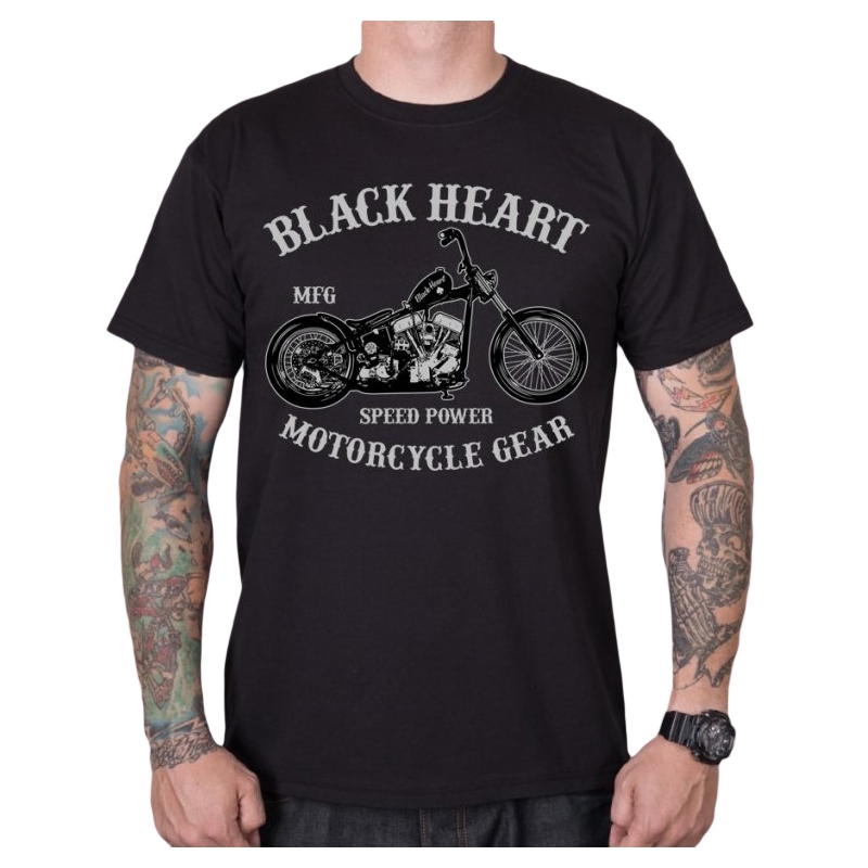 Pánské triko Black Heart Chopper