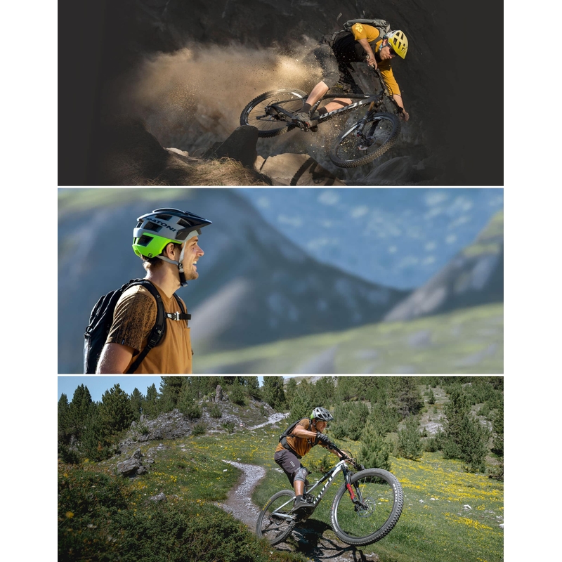 Cyklo prilba BBB AllSet čierno-šedo-červená výpredaj