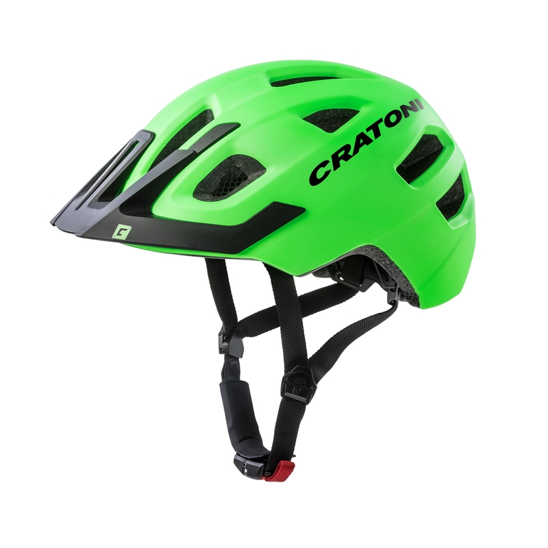 Detská cyklo prilba CRATONI Maxster Pro zeleno-čierna