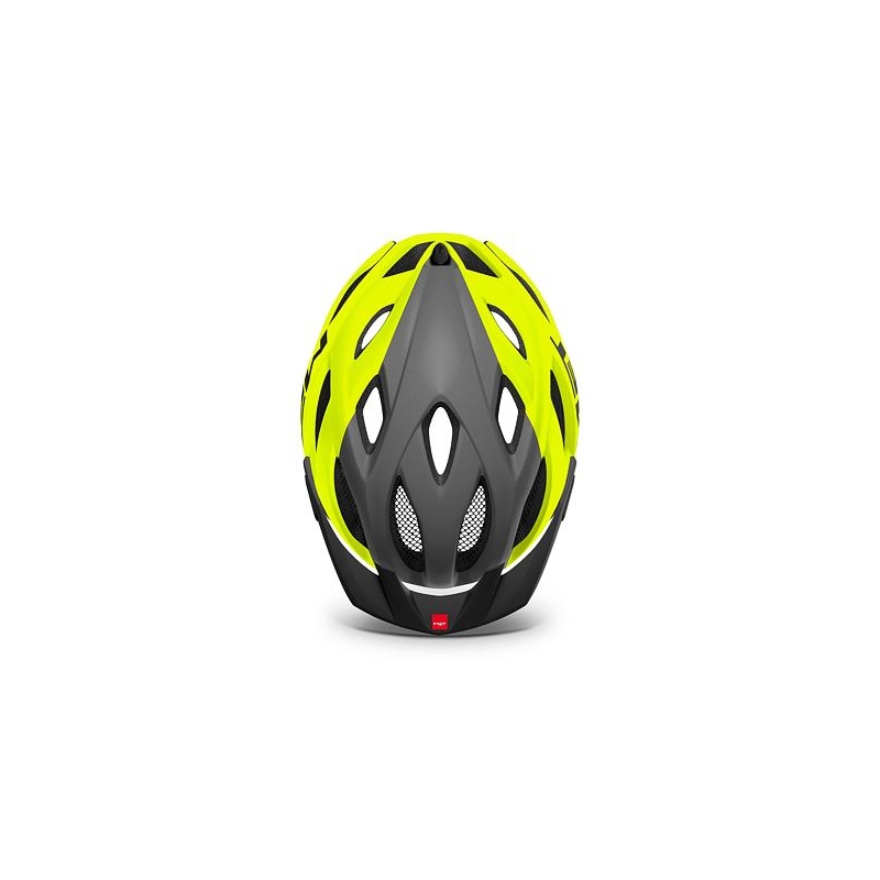 Cyklo přilba MET Crossover šedo-fluo žlutá výprodej