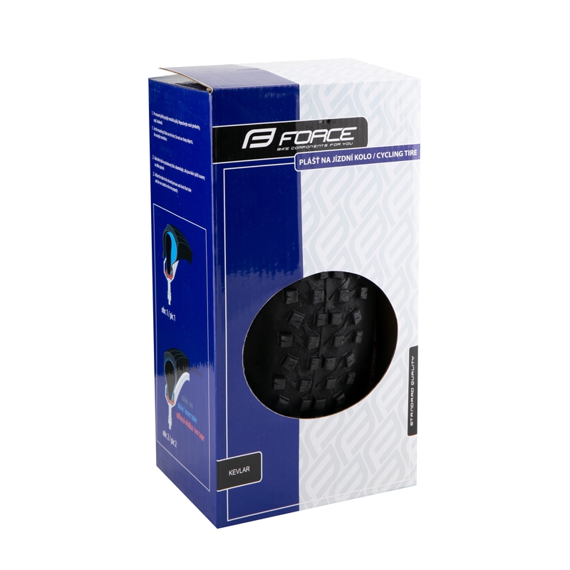 Plášť FORCE PRO 29 x 2,25 BUTTE TLR kevlar černý výprodej