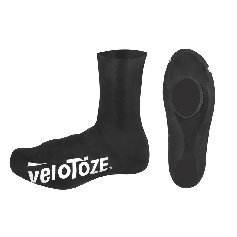 Návleky na cyklistické tretry Velotoze Road černé