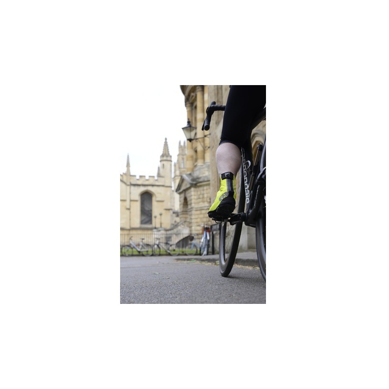 Návleky na cyklistické tretry Oxford Bright Shoes 1.0 fluo žluté