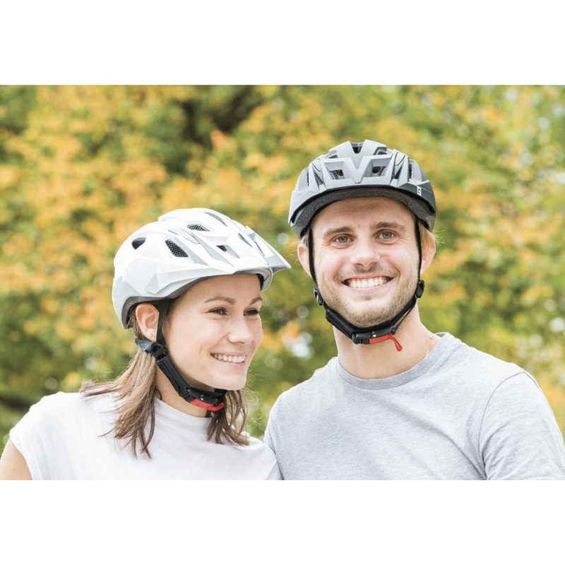 Cyklo prilba CRATONI Allride bielo-ružová