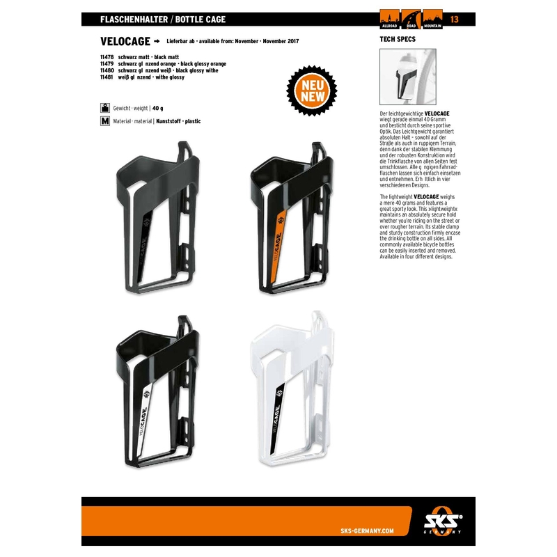 Košík na láhev VELOCAGE výprodej