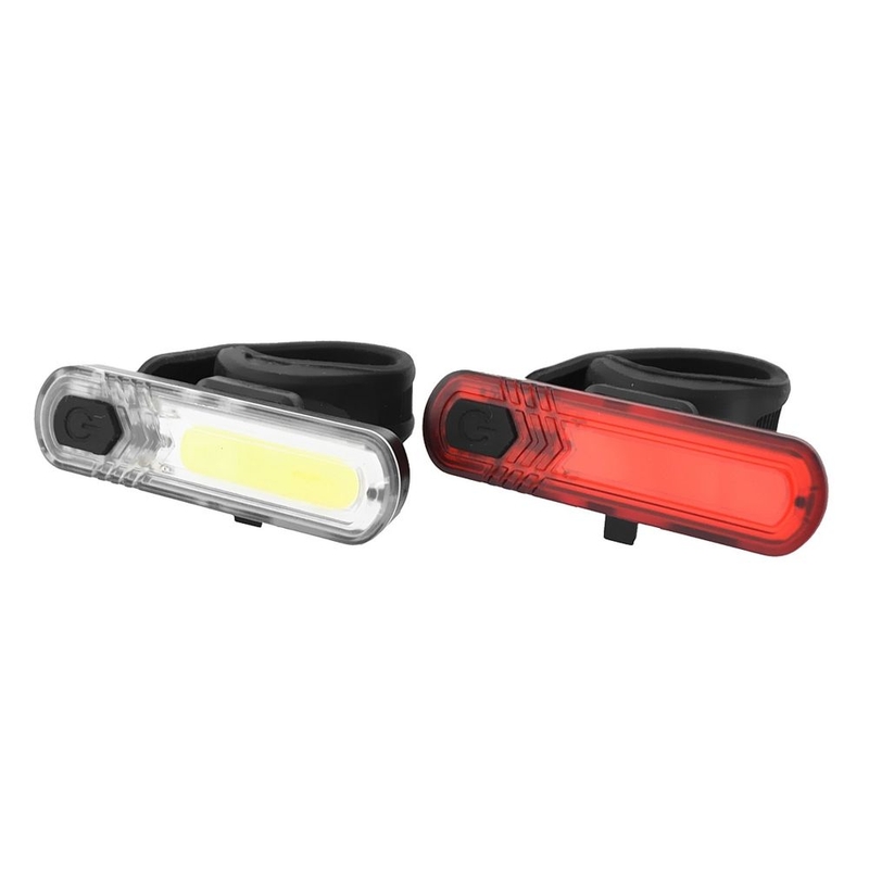 Predné + zadné svetlo na bicykel NEXEL 10 CHIP LED výpredaj