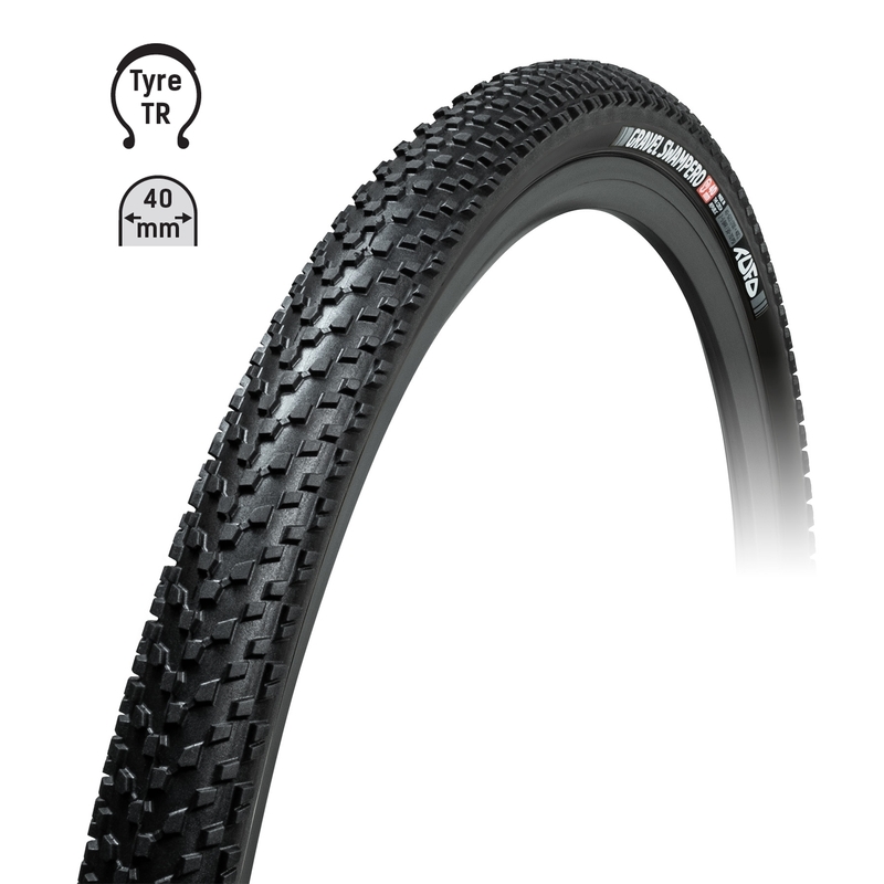 Plášť TUFO Gravel Swampero 700 x 40C černý