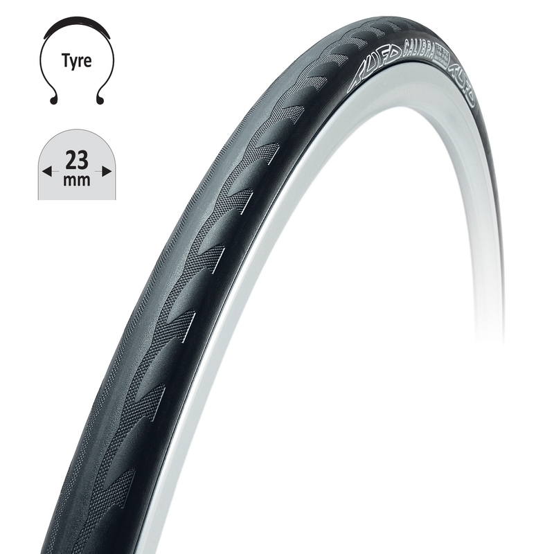 Plášť TUFO Calibra 700 x 23C černý
