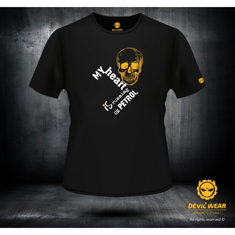 Pánské triko Devils Wear - I am Running On výpredaj