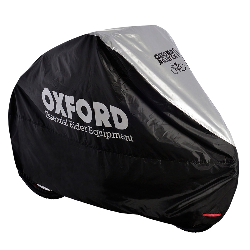Plachta na bicykel Oxford Aquatex čierno-strieborná