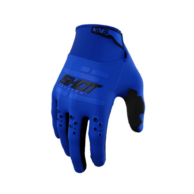 Rukavice Shot Vision modré