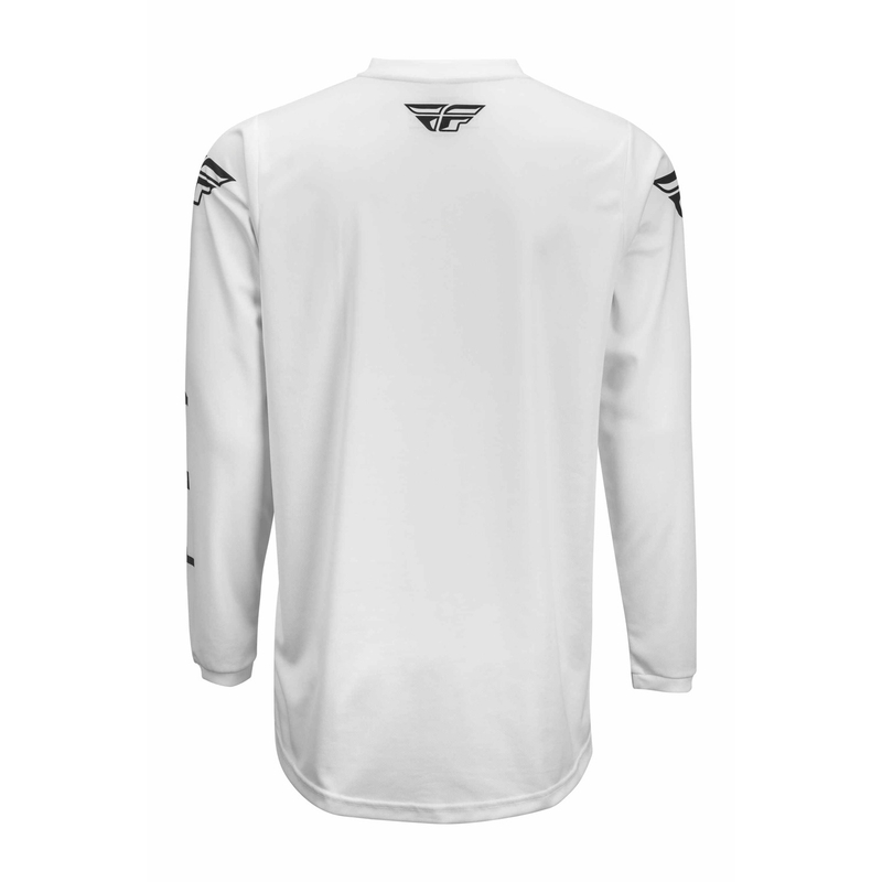 Endruo dres FLY Racing Universal bielo-čierny