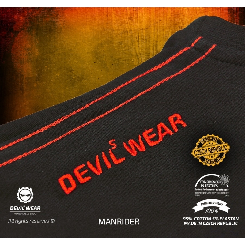 Pánske tričko Devils Wear - Free Rider American Choppers