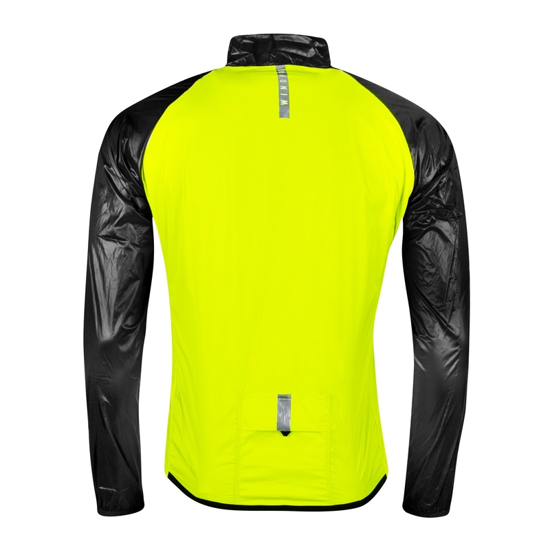 Bunda na kolo FORCE Windpro fluo žluto-černá výprodej