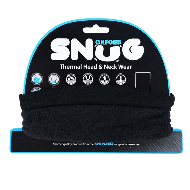 Multifunkčná šatka Oxford Snug Black