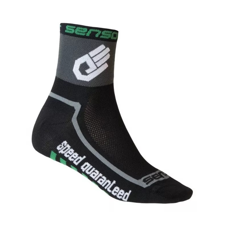 Ponožky Sensor Race Lite Hand čierno-šedé výpredaj