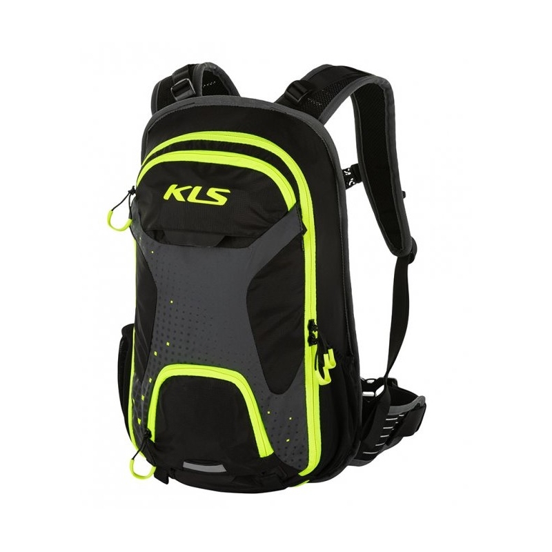 Cyklo ruksak KELLYS Lane 10 l čierno-fluo žltý výpredaj