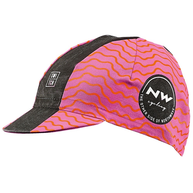 Čiapka Northwave Switch Cap ružovo-oranžová výpredaj