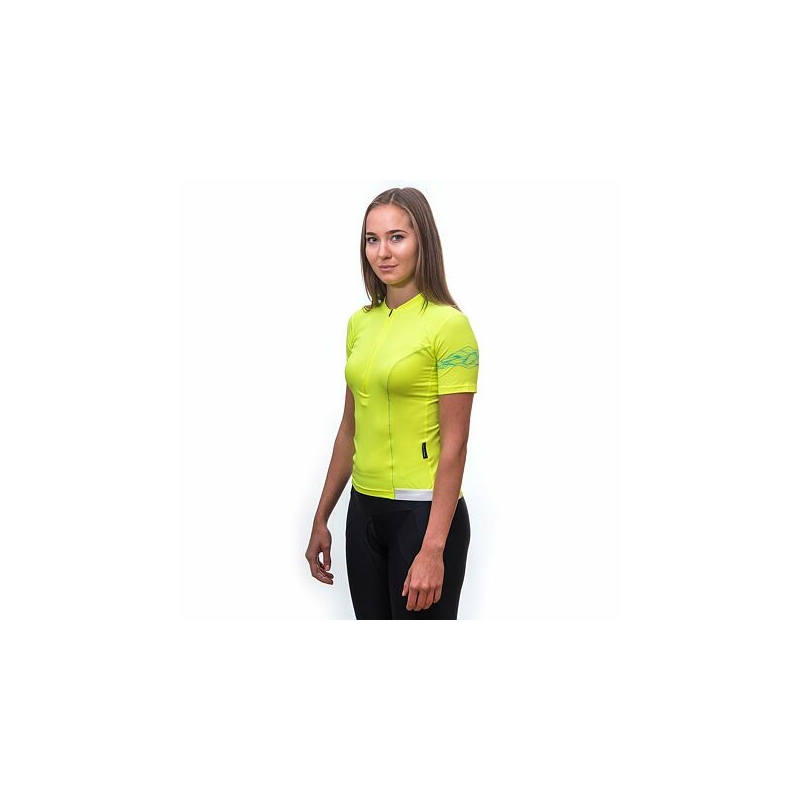Dámsky dres Sensor Coolmax Entry fluorescenčno žltý výpredaj