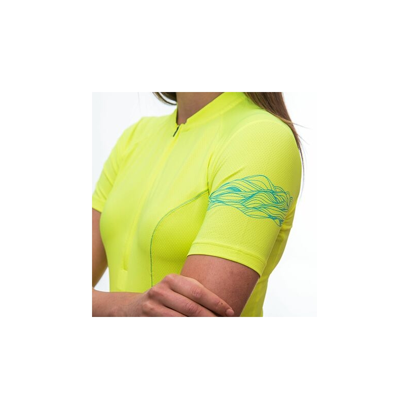 Dámsky dres Sensor Coolmax Entry fluorescenčno žltý výpredaj