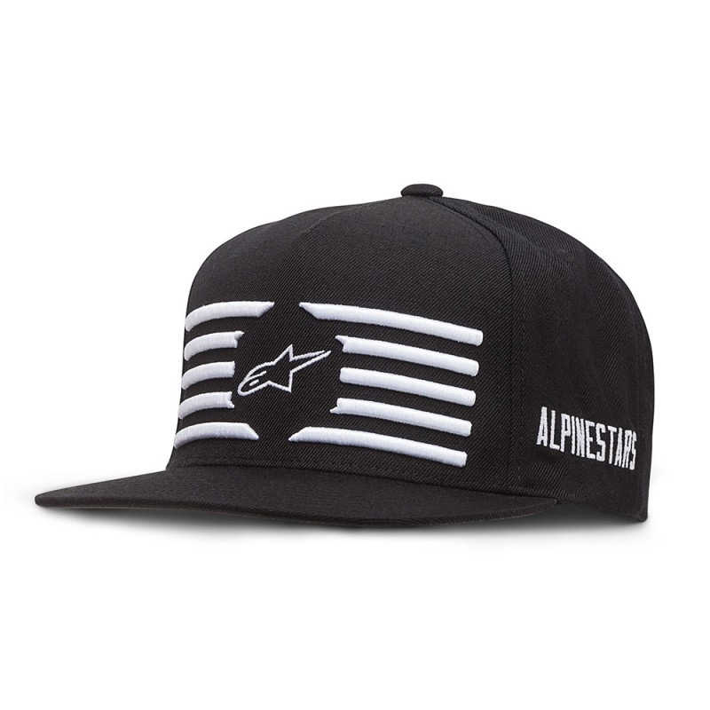 Šiltovka Alpinestars Pressure Snapback čierna