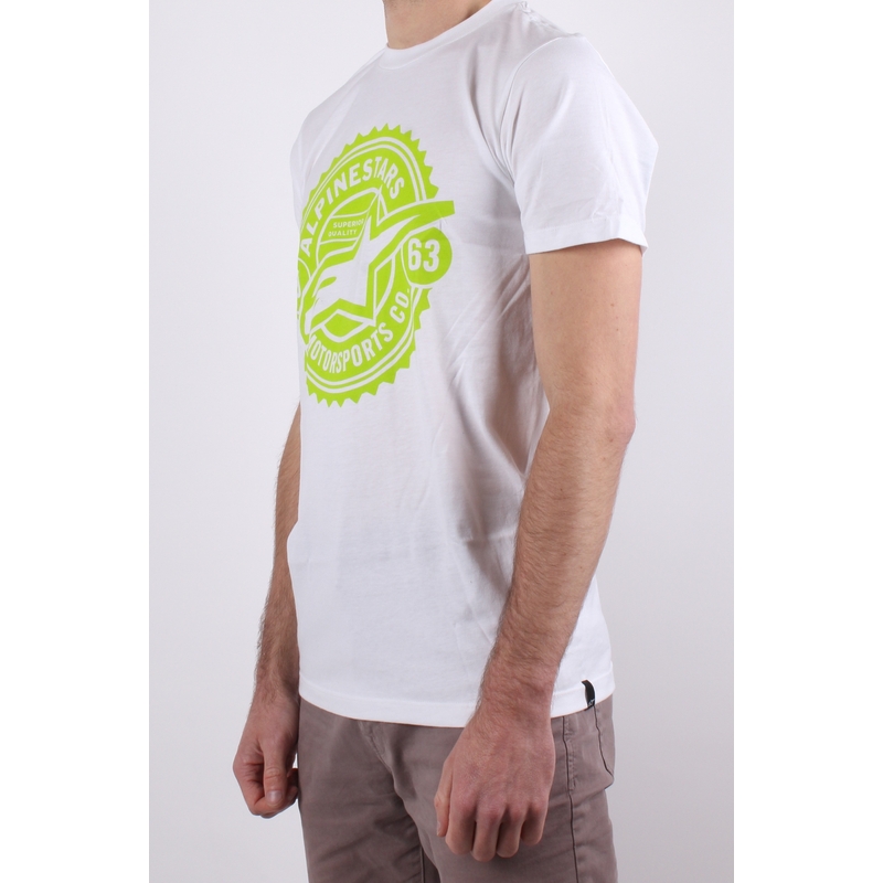 Tričko Alpinestars Quality Seal Tee biele výpredaj