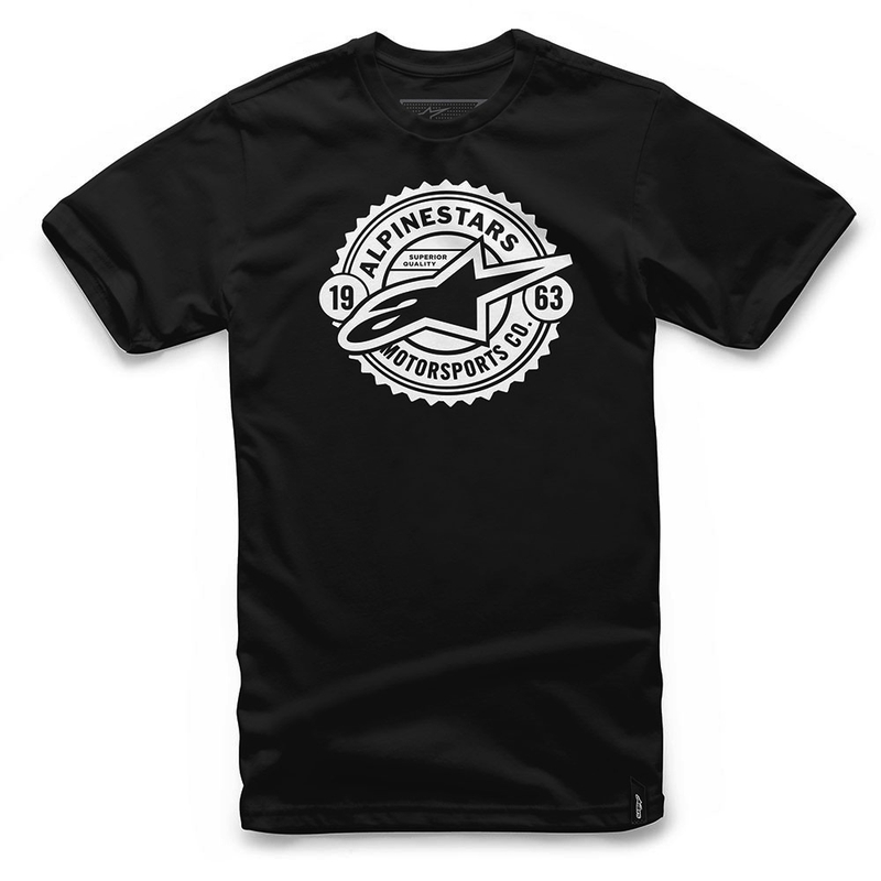 Tričko Alpinestars Quality Seal Tee čierne