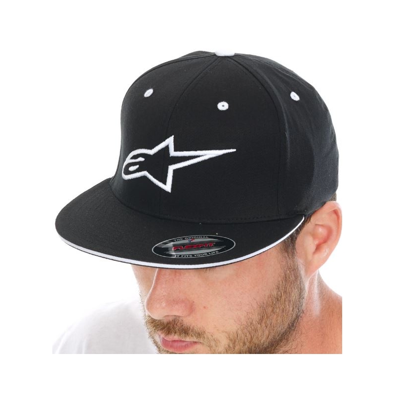 Kšiltovka Alpinestars Ageless Flatbill černo-bílá