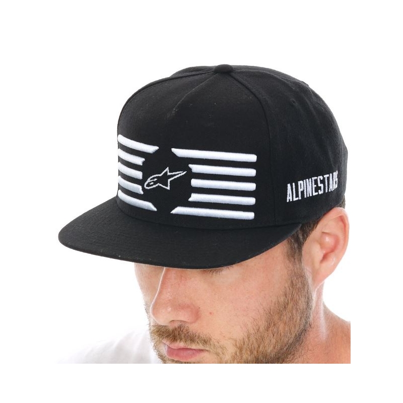 Šiltovka Alpinestars Pressure Snapback čierna