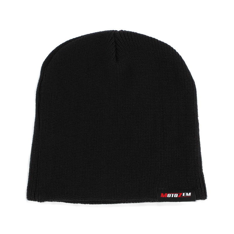Zimná čiapka MotoZem Basic čierna