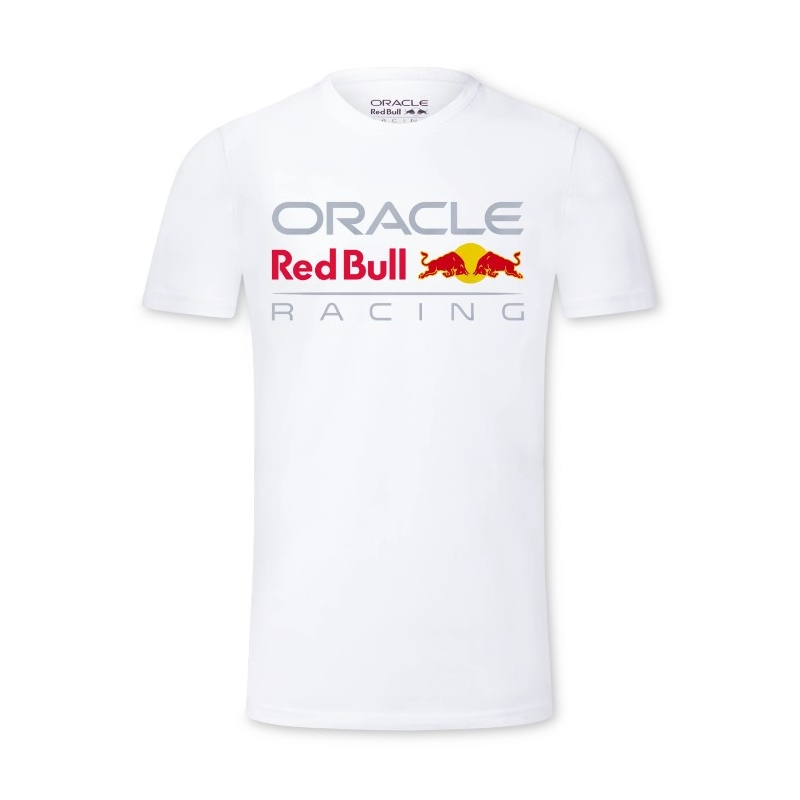 Tričko Red Bull Racing F1 Core bílé výprodej