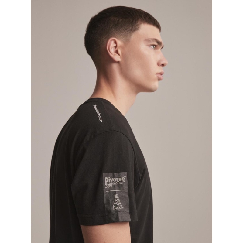 Tričko DAKAR DKR Logo 423 čierne výpredaj