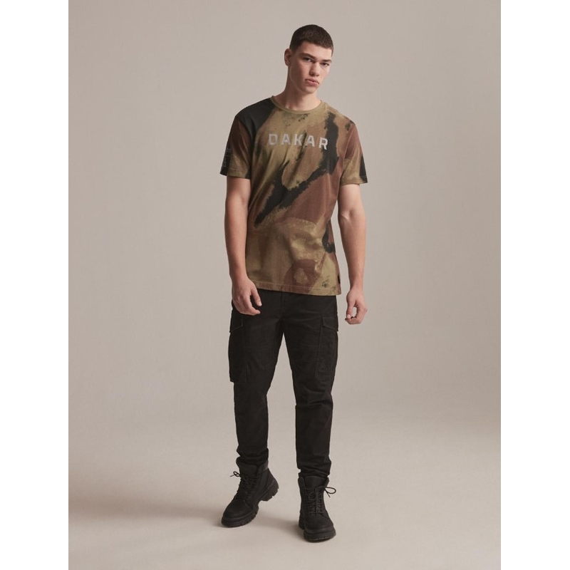Tričko DAKAR DKR Over 2 khaki