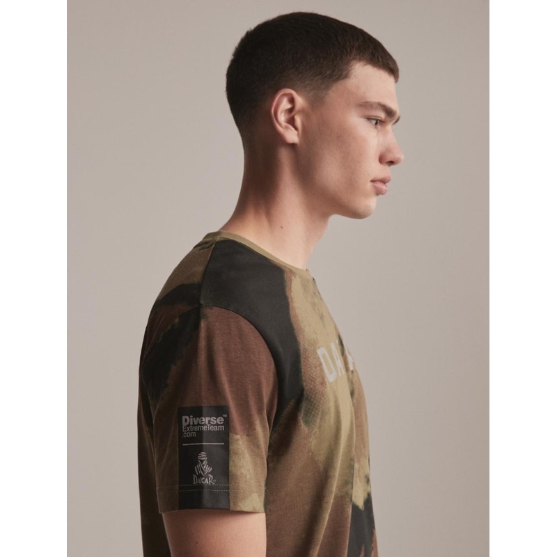 Tričko DAKAR DKR Over 2 khaki