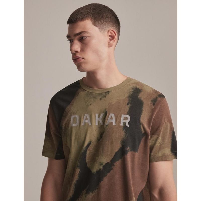Tričko DAKAR DKR Over 2 khaki