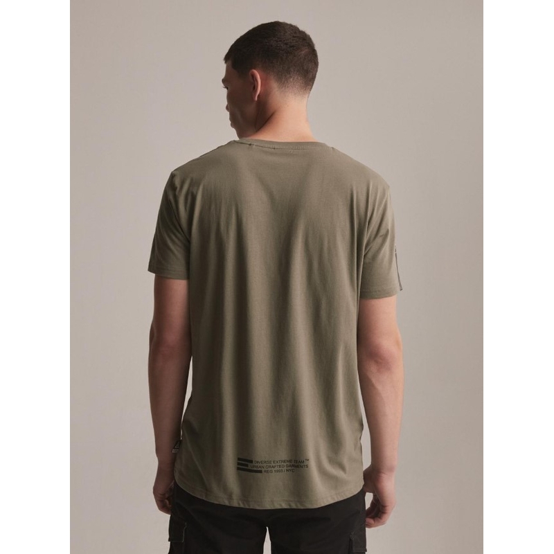 Tričko DAKAR DKR Patch khaki