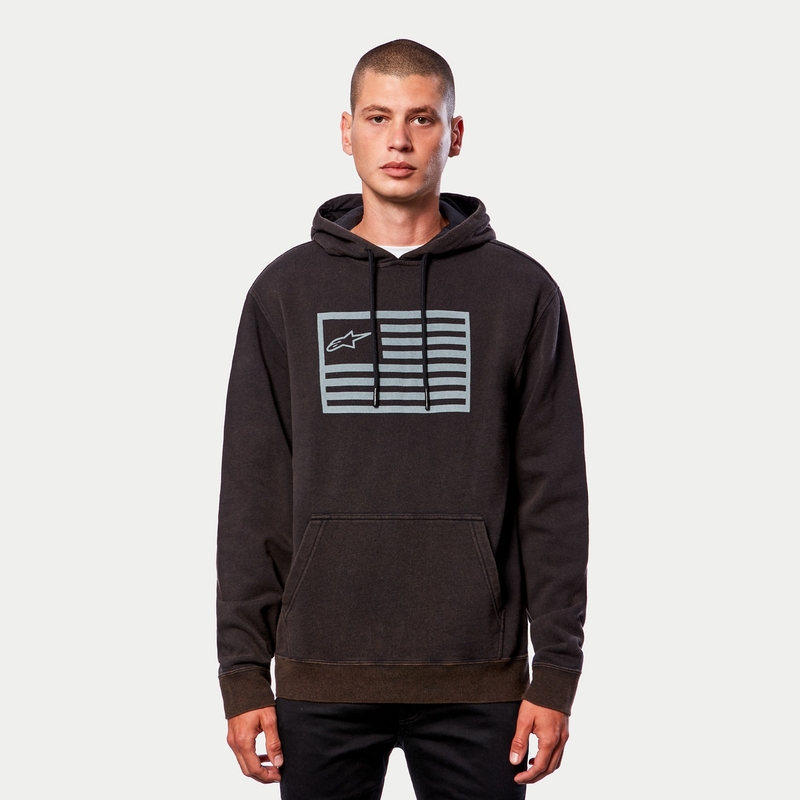 mikina Alpinestars Artifact Hoodie černá
