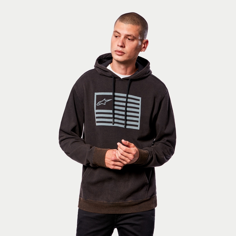 mikina Alpinestars Artifact Hoodie černá