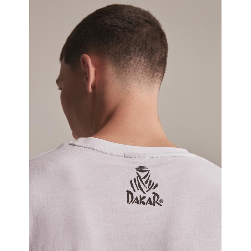 Tričko DAKAR DKR Logo 23 biele