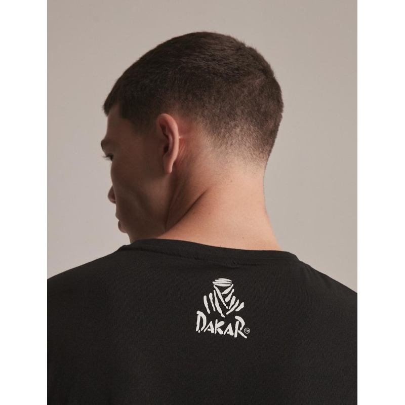 Triko DAKAR DKR Logo 23 černé
