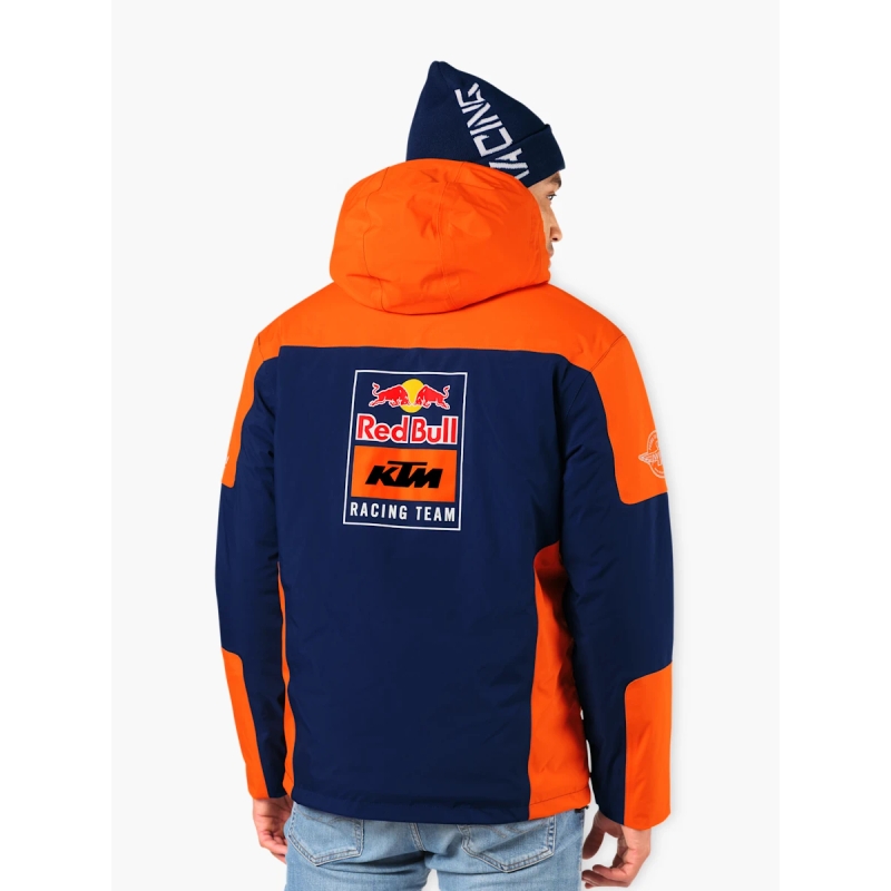 Bunda KTM Replica Team winter modro-oranžová