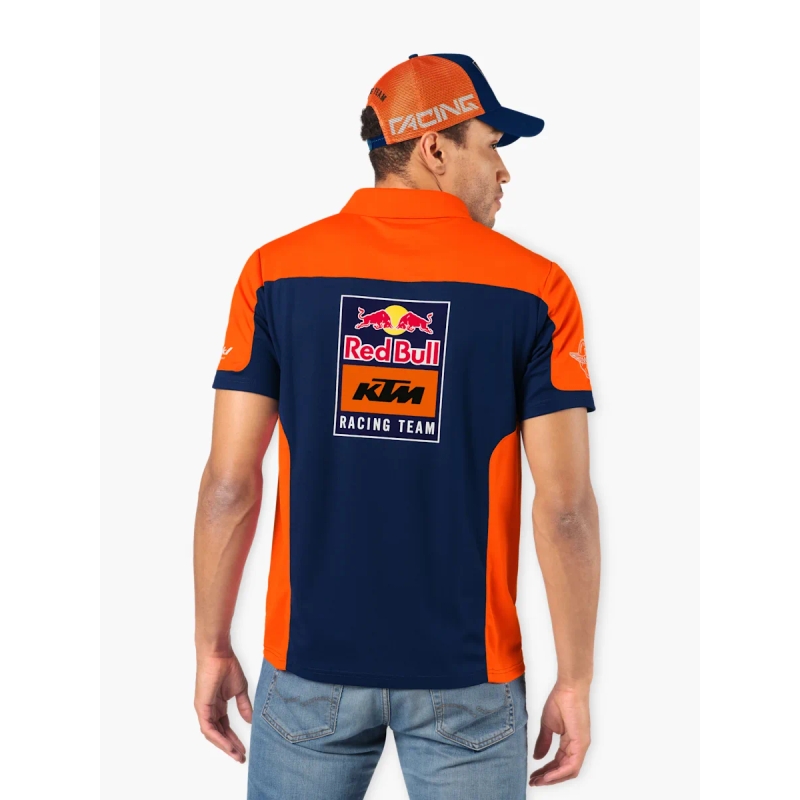 Polo triko KTM Replica Team modro-oranžové výprodej